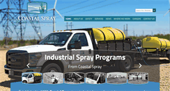 Desktop Screenshot of coastalspray.com
